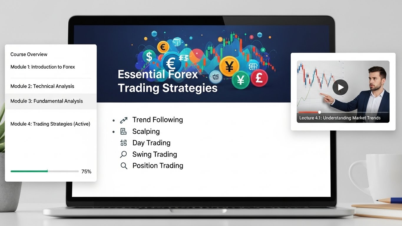 Forex Trading Strategies Covered In Online Courses