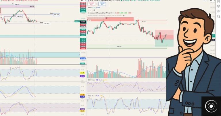 Market Structure, stochastic and RSI